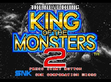 King of the Monsters 2 - The Next Thing-MAME 2003